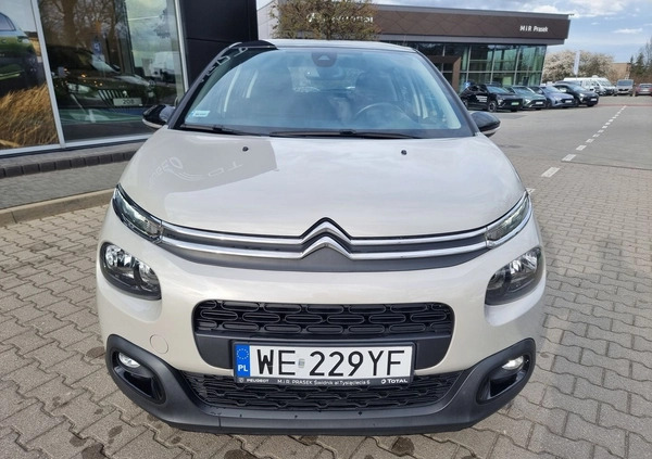 Citroen C3 cena 49900 przebieg: 99669, rok produkcji 2019 z Radom małe 497